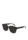 Gucci GG0847SK Ladies Wayfarer Sunglasses, Black
