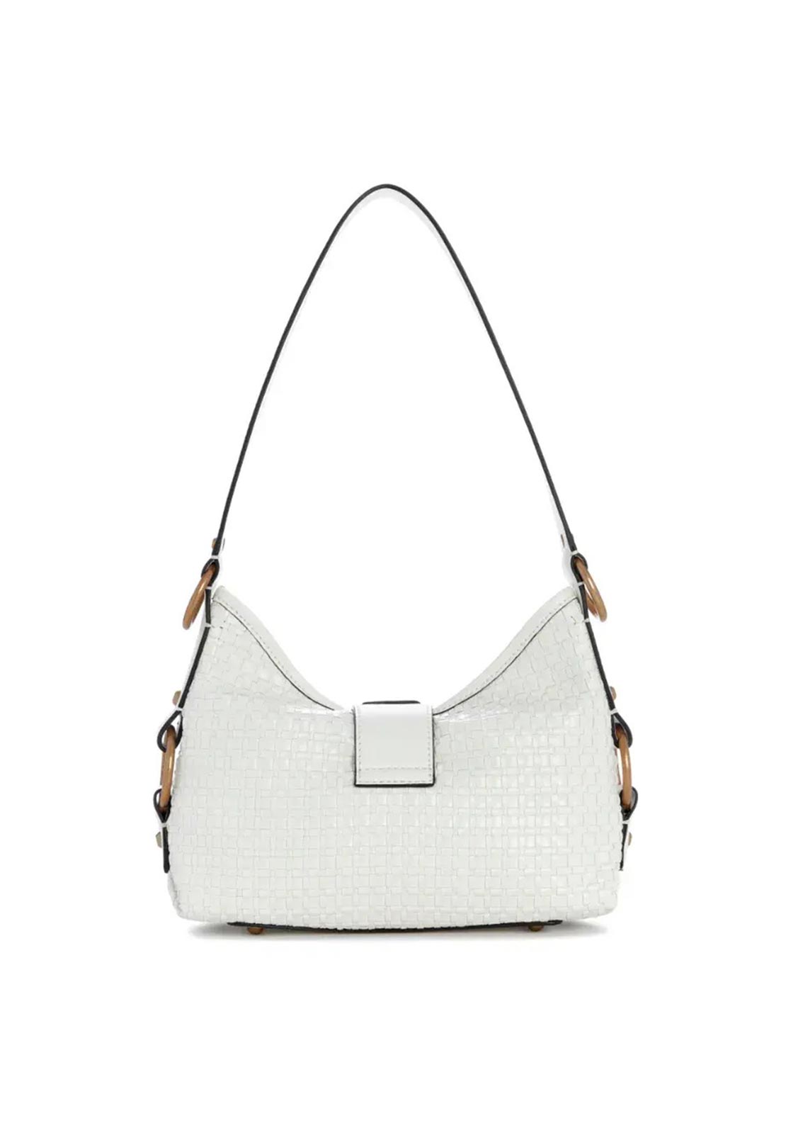 Guess Camden Mini Shoulder Bag, White