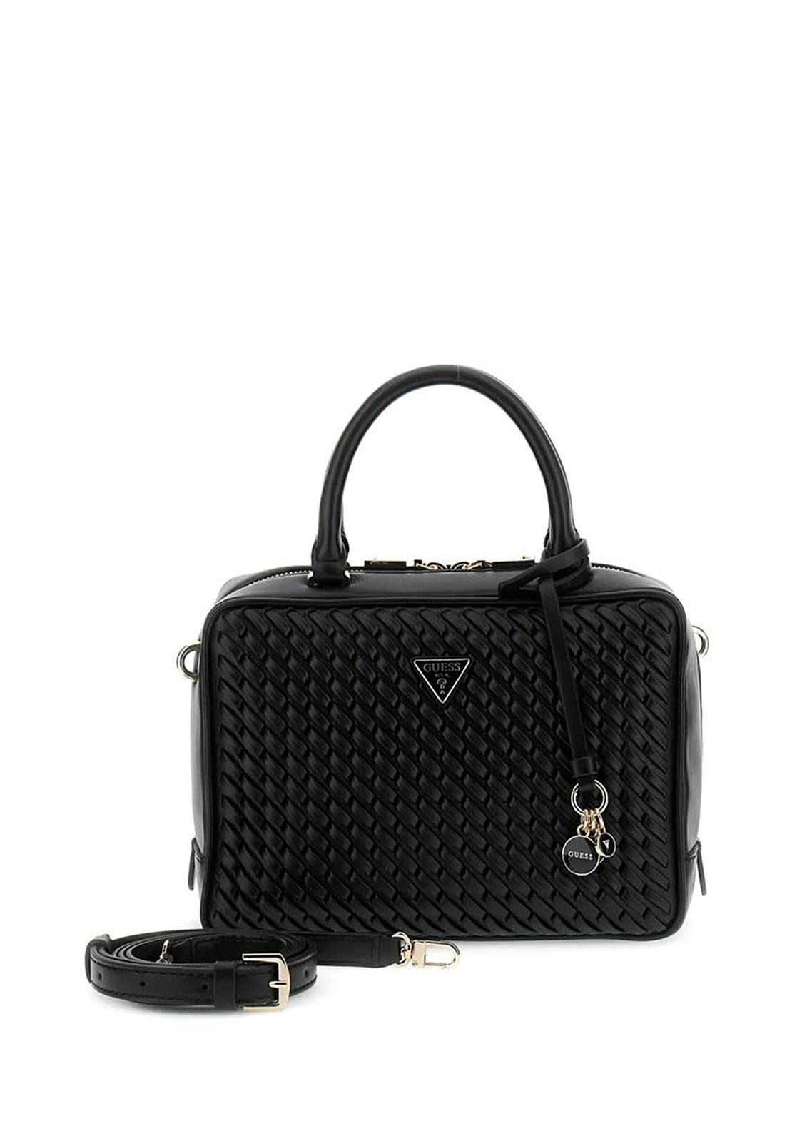 Guess Kora Box Grab Bag, Black