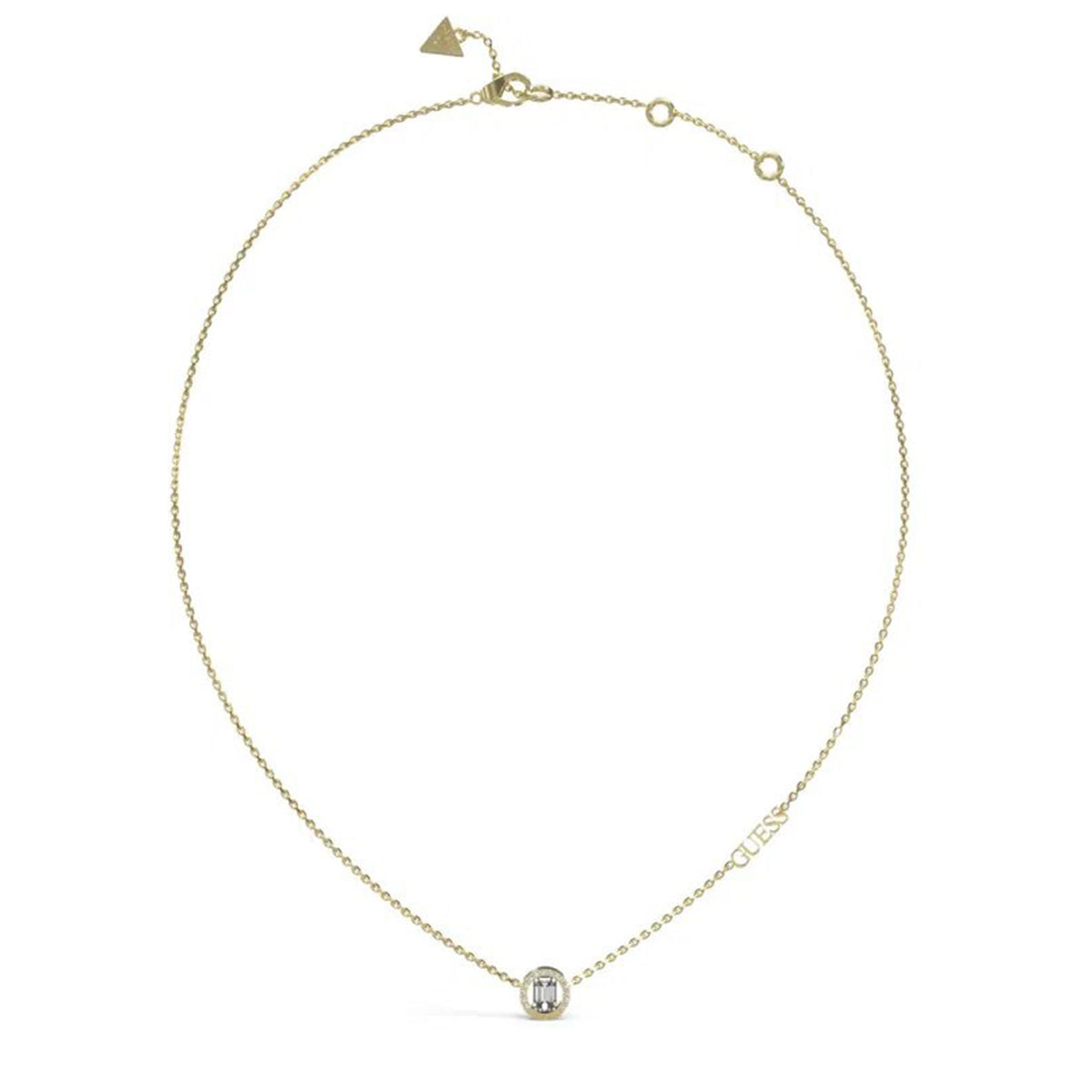 Guess Tiny Dancer Halo Necklace, Gold