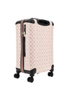 Guess Wilder Travel 22” 4G Peony Logo Cabin Spinner Suitcase, Light Nude