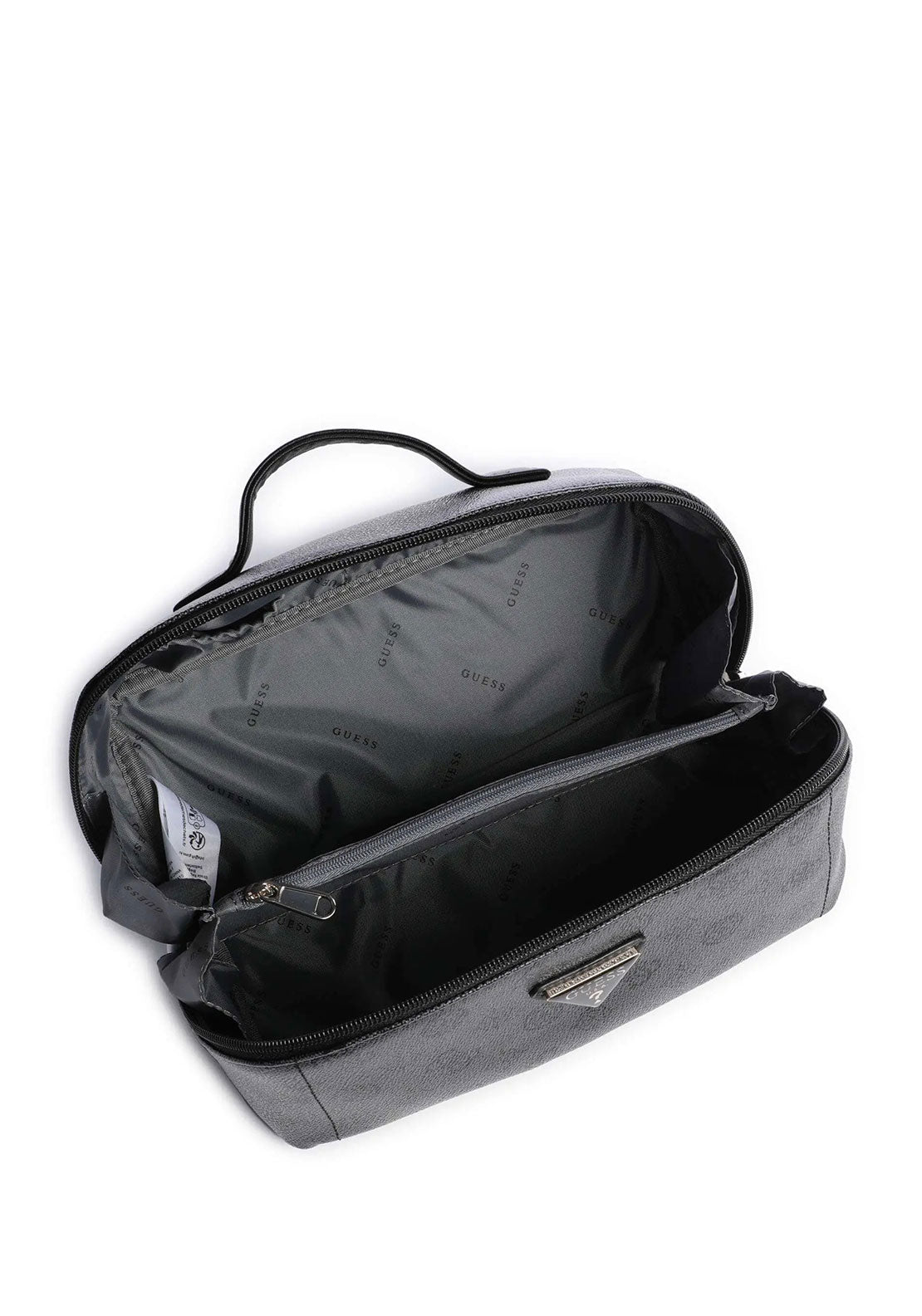 Guess Wilder Travel Small Logo Bag, Charcoal Grey