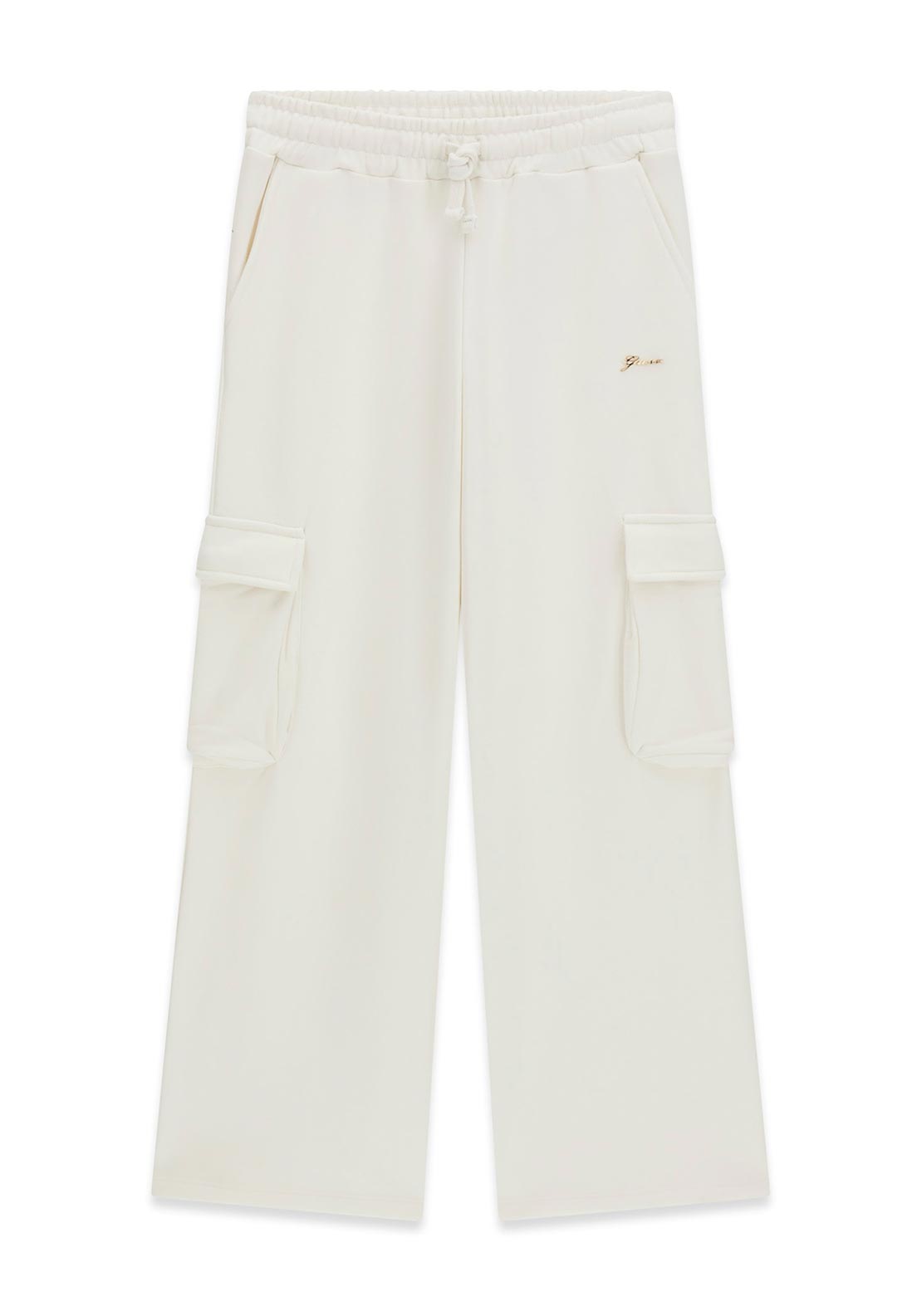 Guess Older Girl Cargo Jogger, Cream