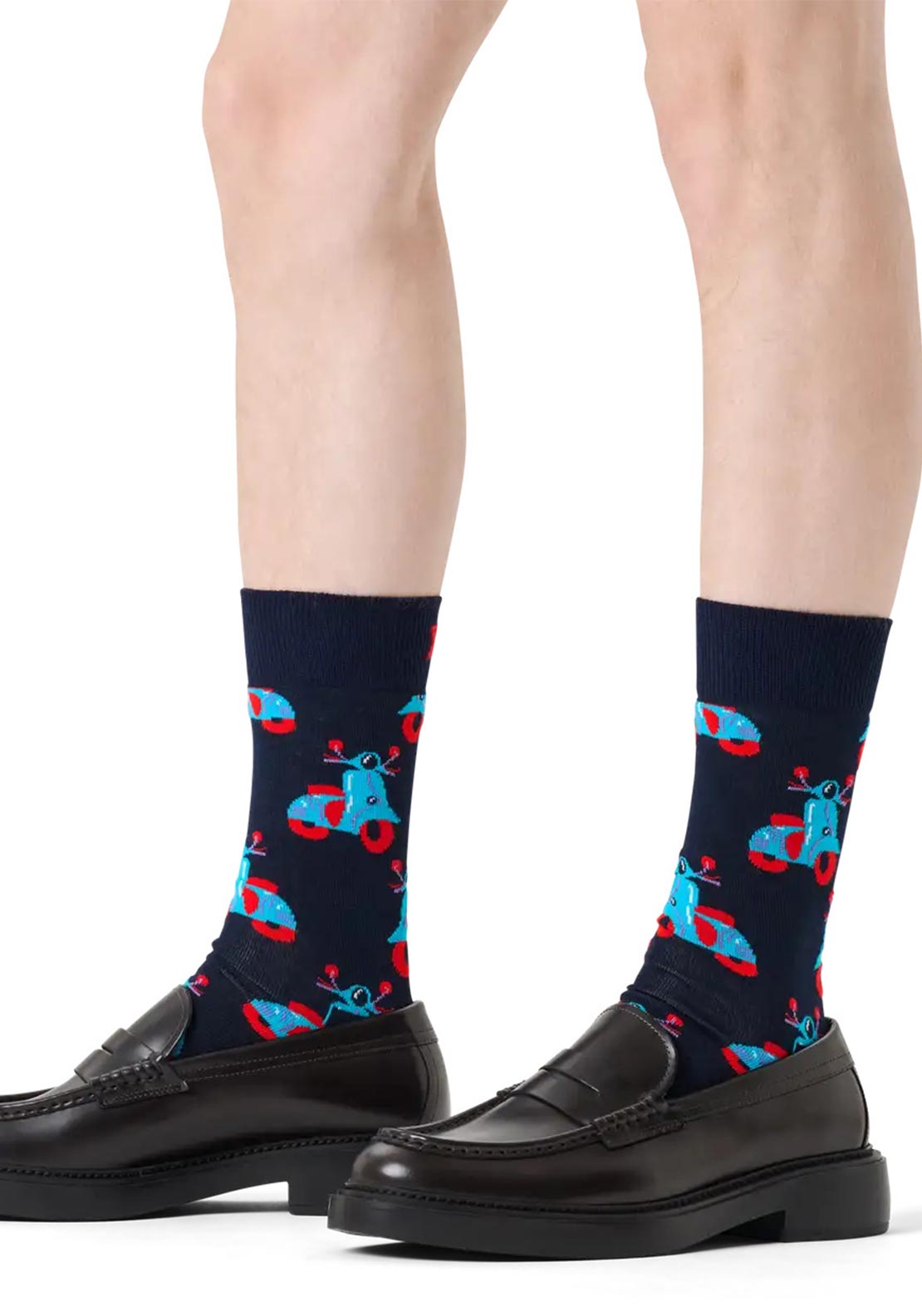 Happy Socks Scooter Socks, Navy Multi