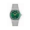 Hugo Boss Men’s Candor Green Dial Watch, Silver
