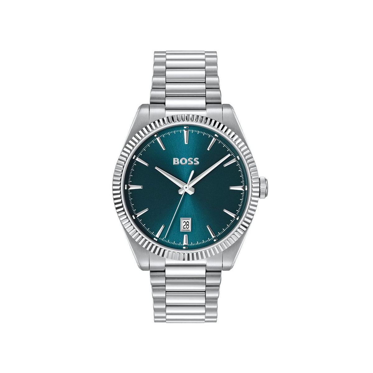 Hugo Boss Men’s Cheswick Watch, Silver & Blue