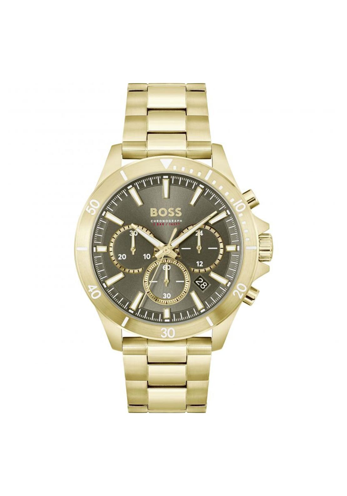 Hugo Boss Mens 1514059 Sport Lux Watch, Gold