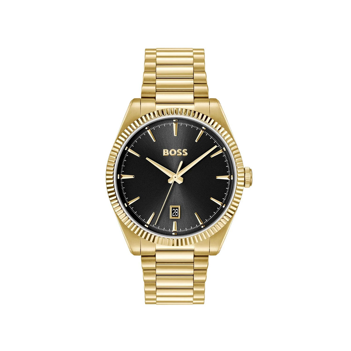 Hugo Boss Men’s Sunray Watch, Gold & Black