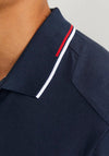 Jack & Jones Logo Polo Shirt, Navy Blazer