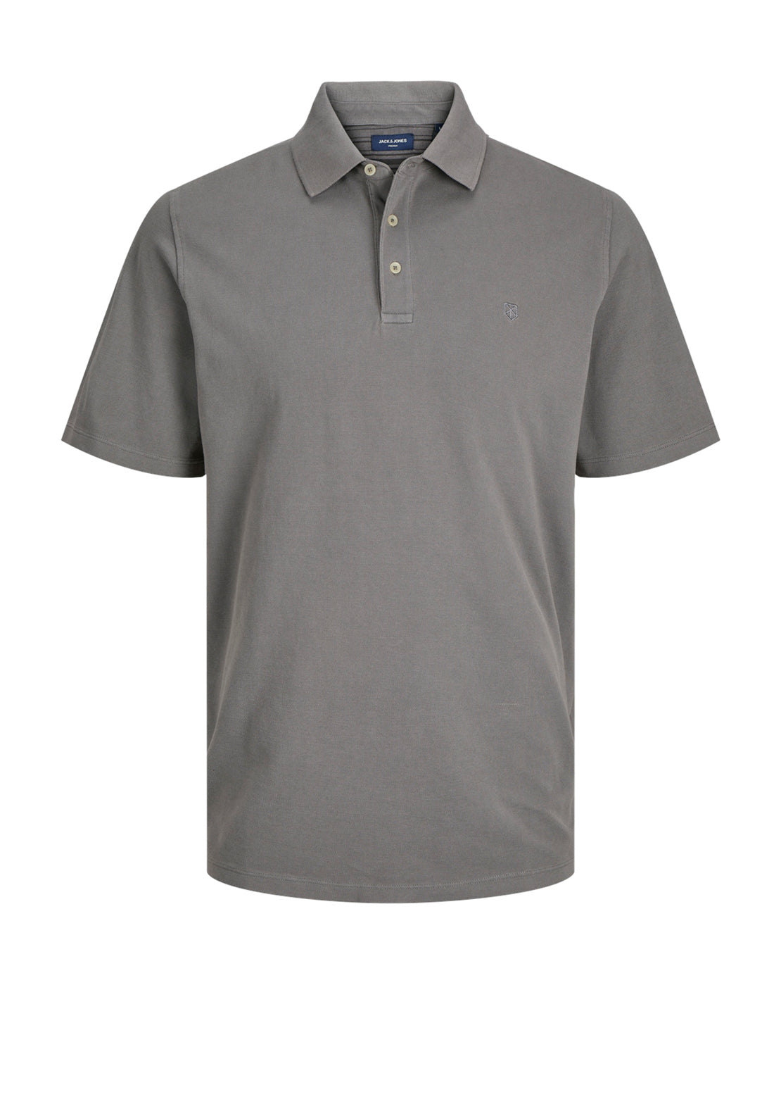 Jack Jones William Polo Shirt, Charcoal Grey