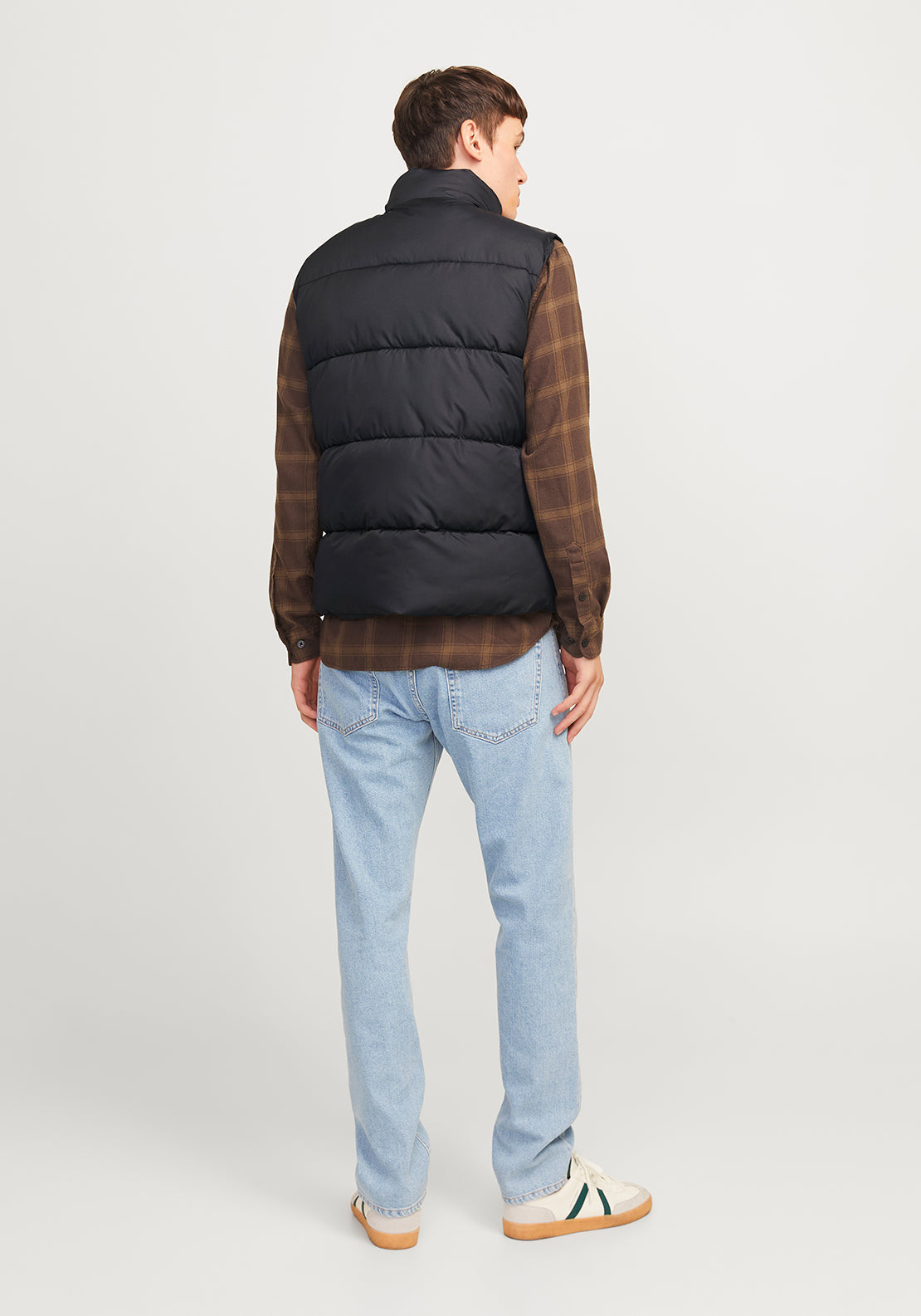 JJ Rebel by Jack & Jones Logo Gilet, Black