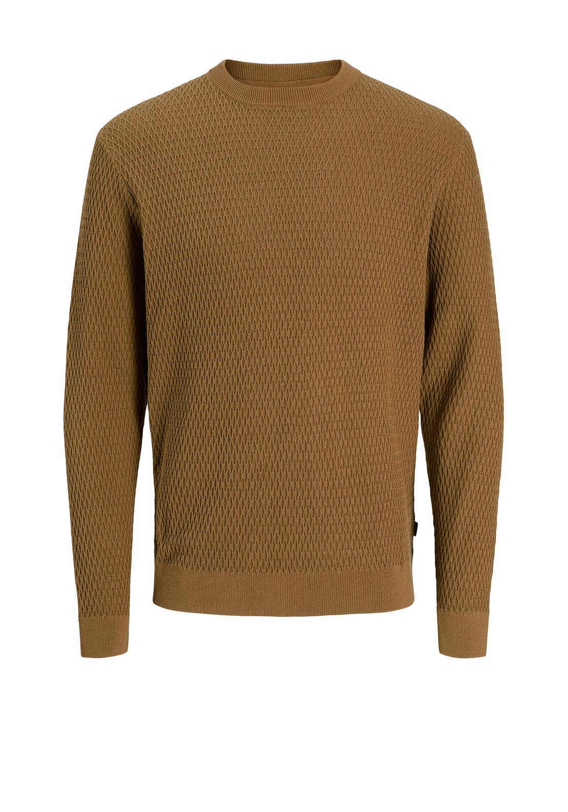 Jack & Jones Reagan Textured Knit Sweater, Tan
