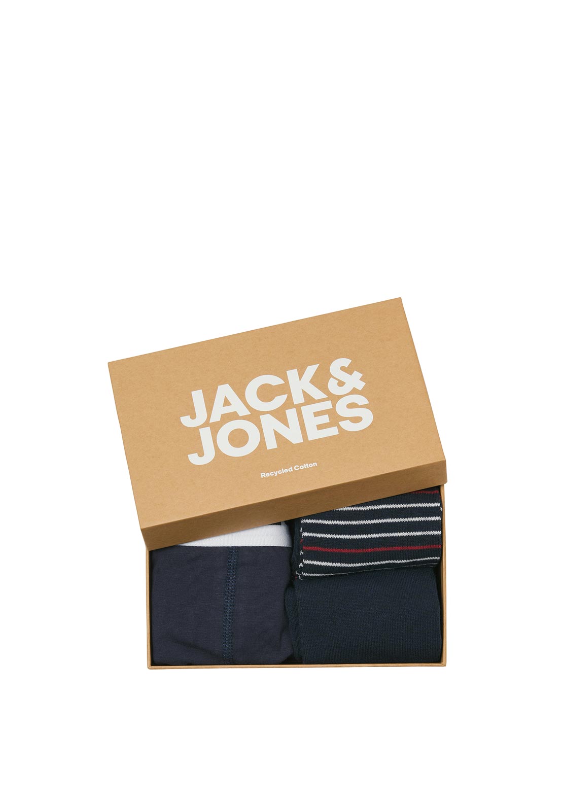 Jack & Jones Underwear & Socks Giftbox, Navy Multi