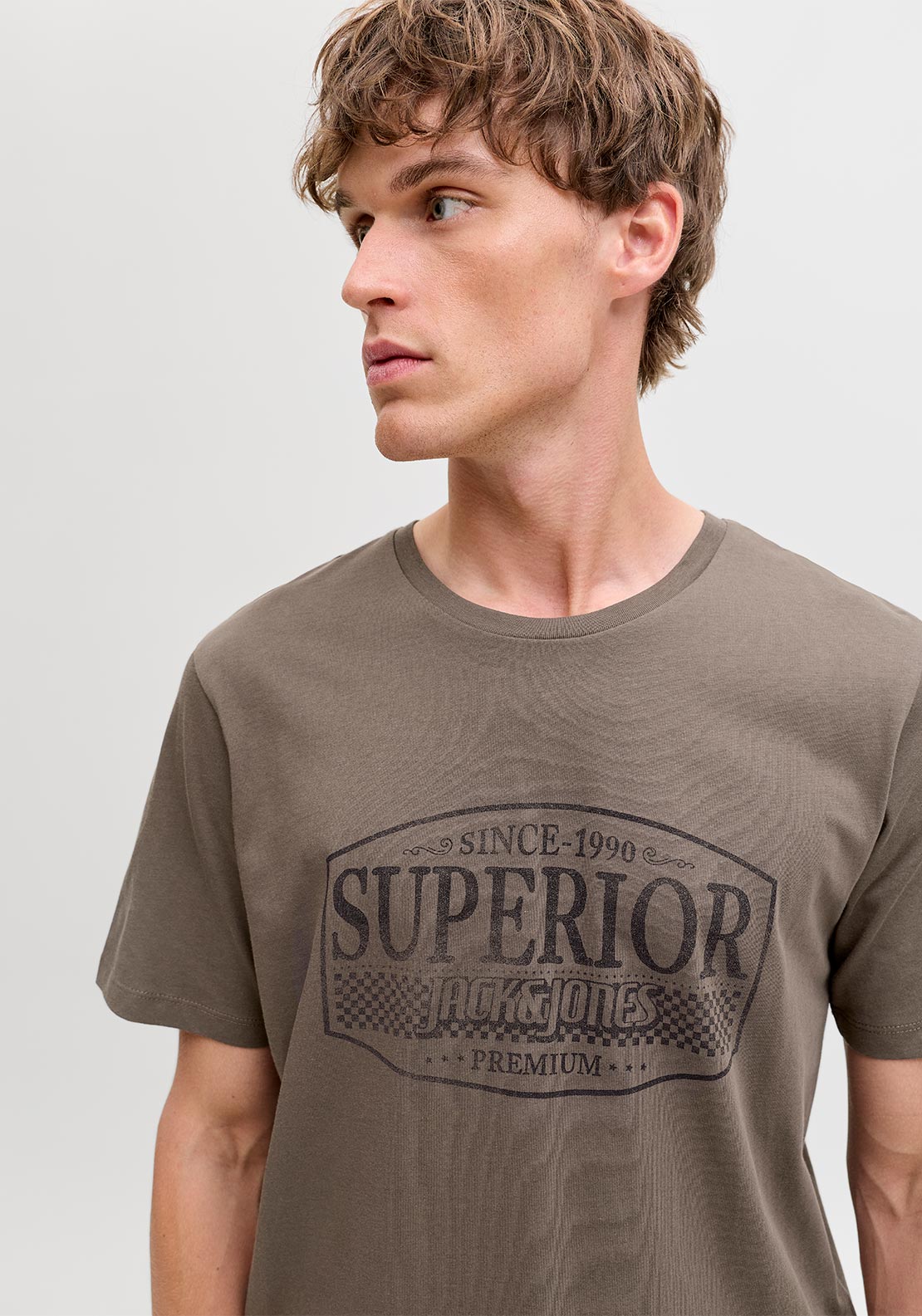 Jack & Jones Noah T-Shirt, Croc Green