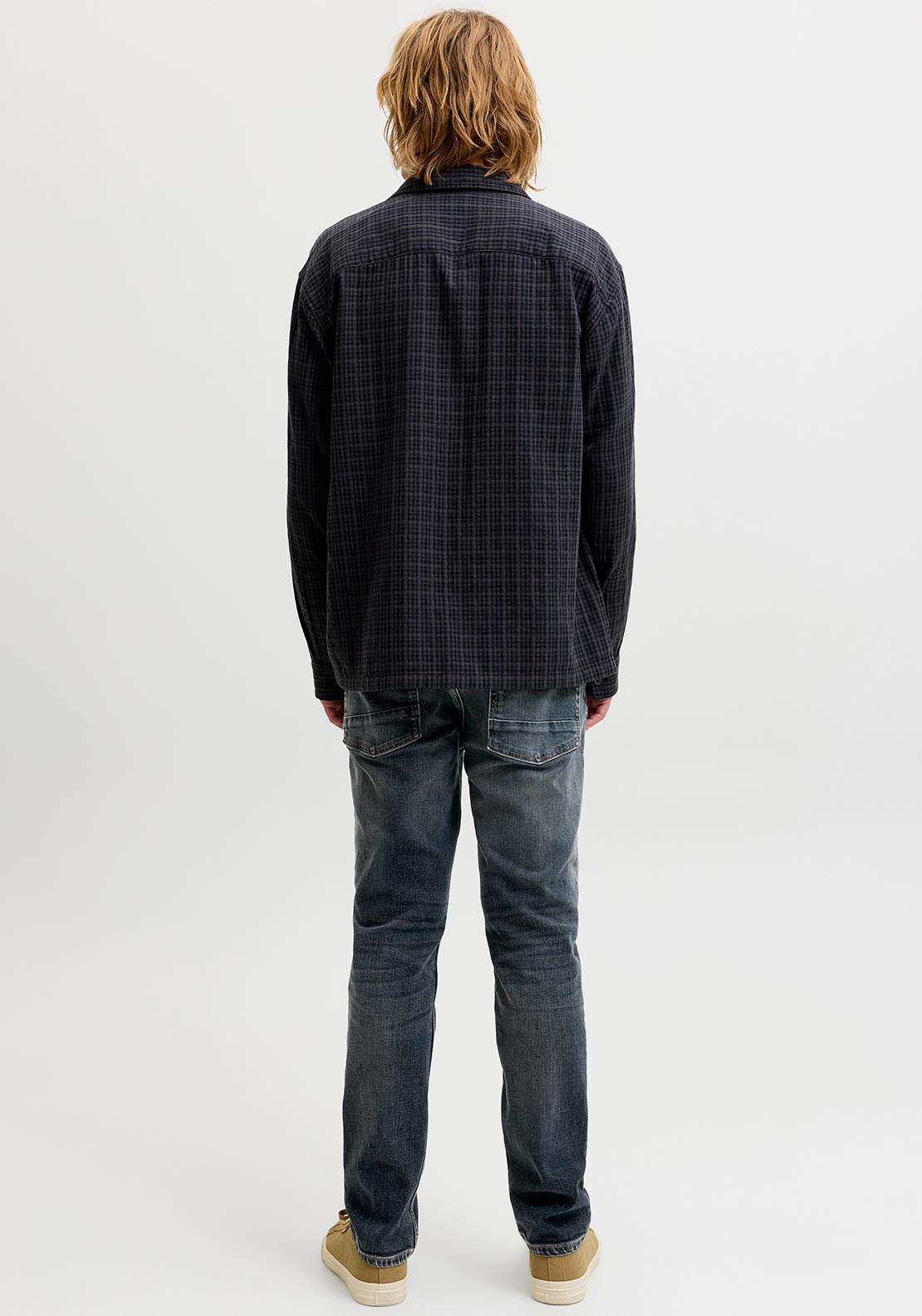 Jack & Jones Clark Duke Jeans, Faded Blue Denim