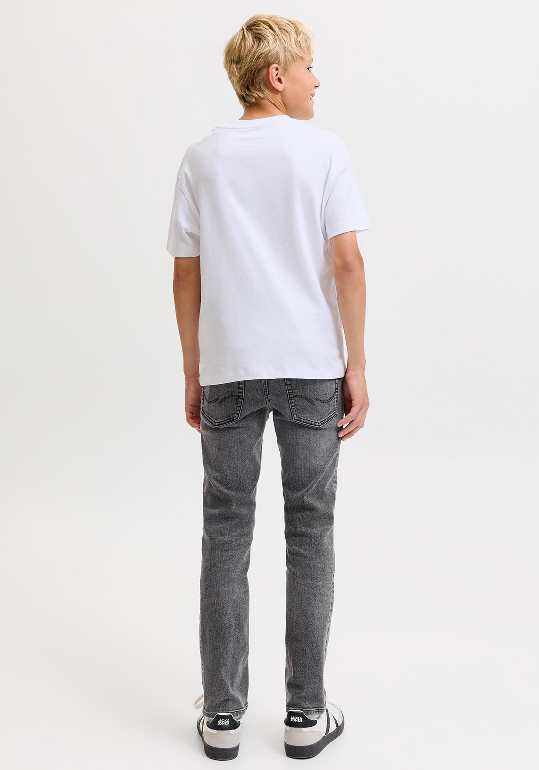 Jack & Jones Boy Clark Regular Fit Denim Jean, Black