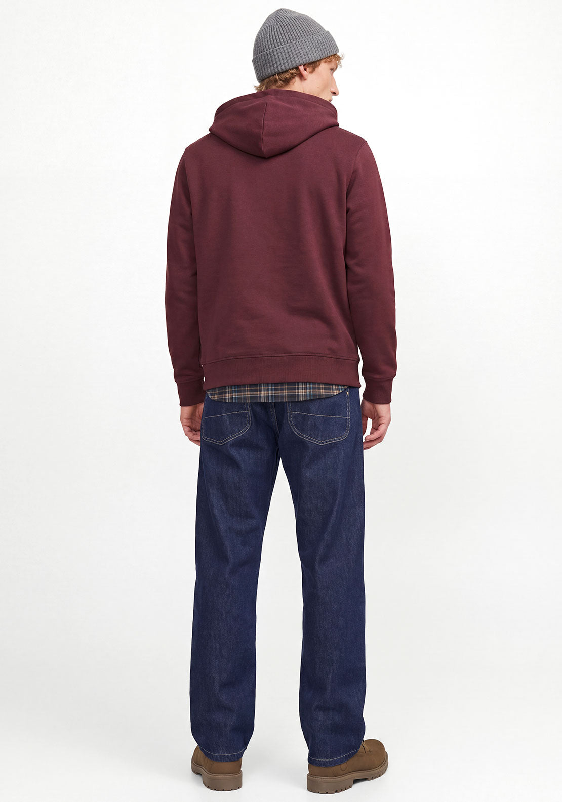 Jack & Jones Frederiksberg Graphic Hoodie, Wine