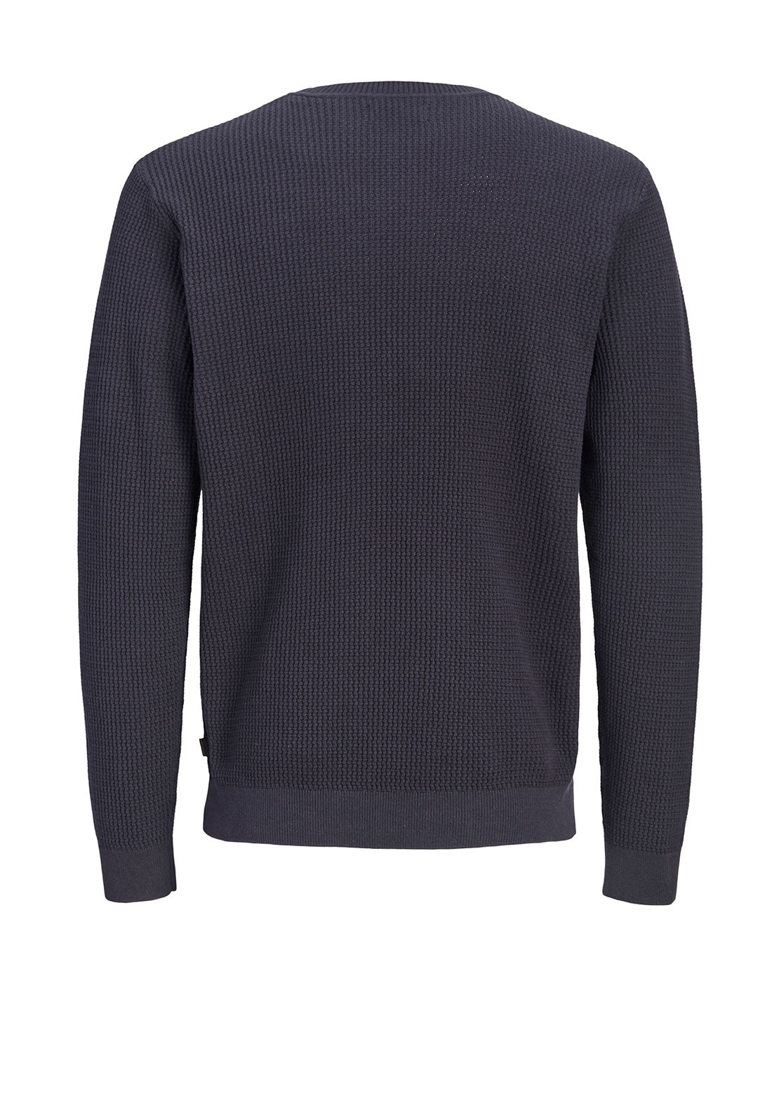 Jack & Jones Stanley Crew Neck Knit Jumper, Dark Navy