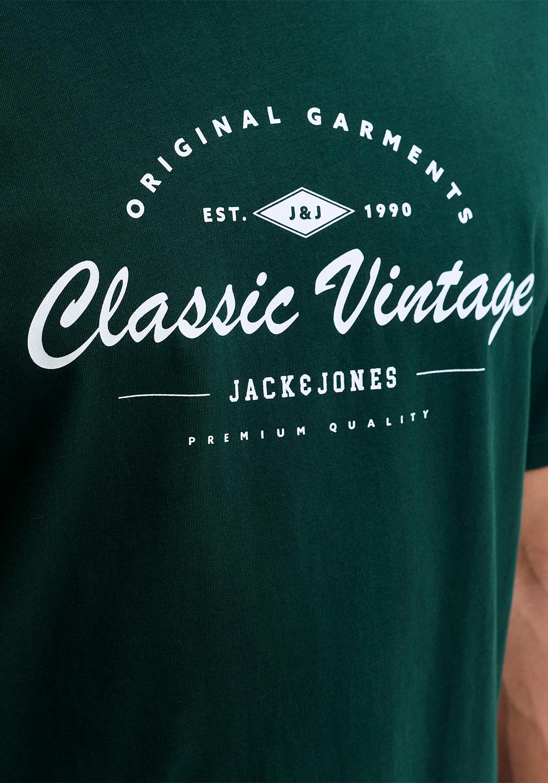 Jack & Jones Zander T-Shirt, Dark Green