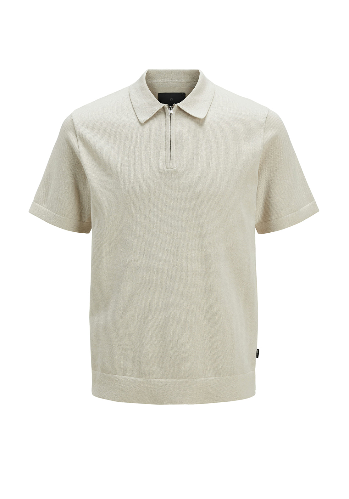 Jack & Jones Boy Blamilano Knit Polo, Silver Lining