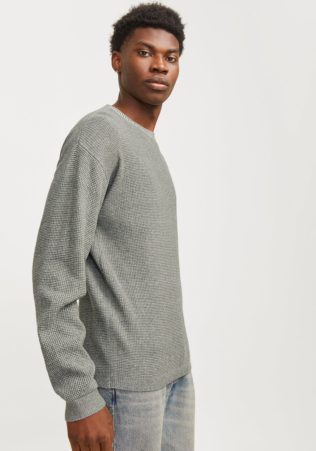 Jack & Jones Walter Knit Jumper, Agave Green