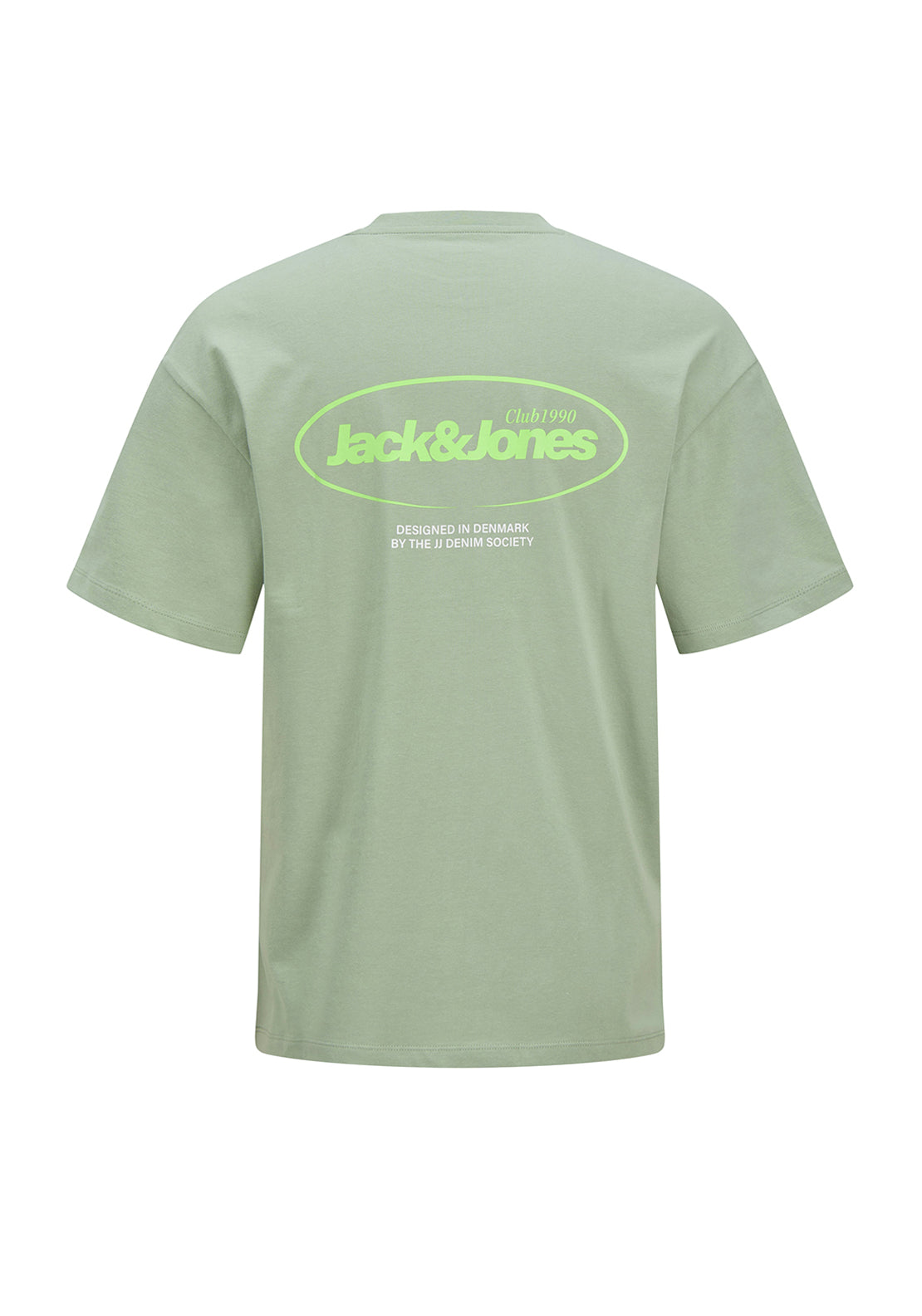 Jack & Jones Boy Bradley Graphic Short Sleeve Tee, Iceberg Green
