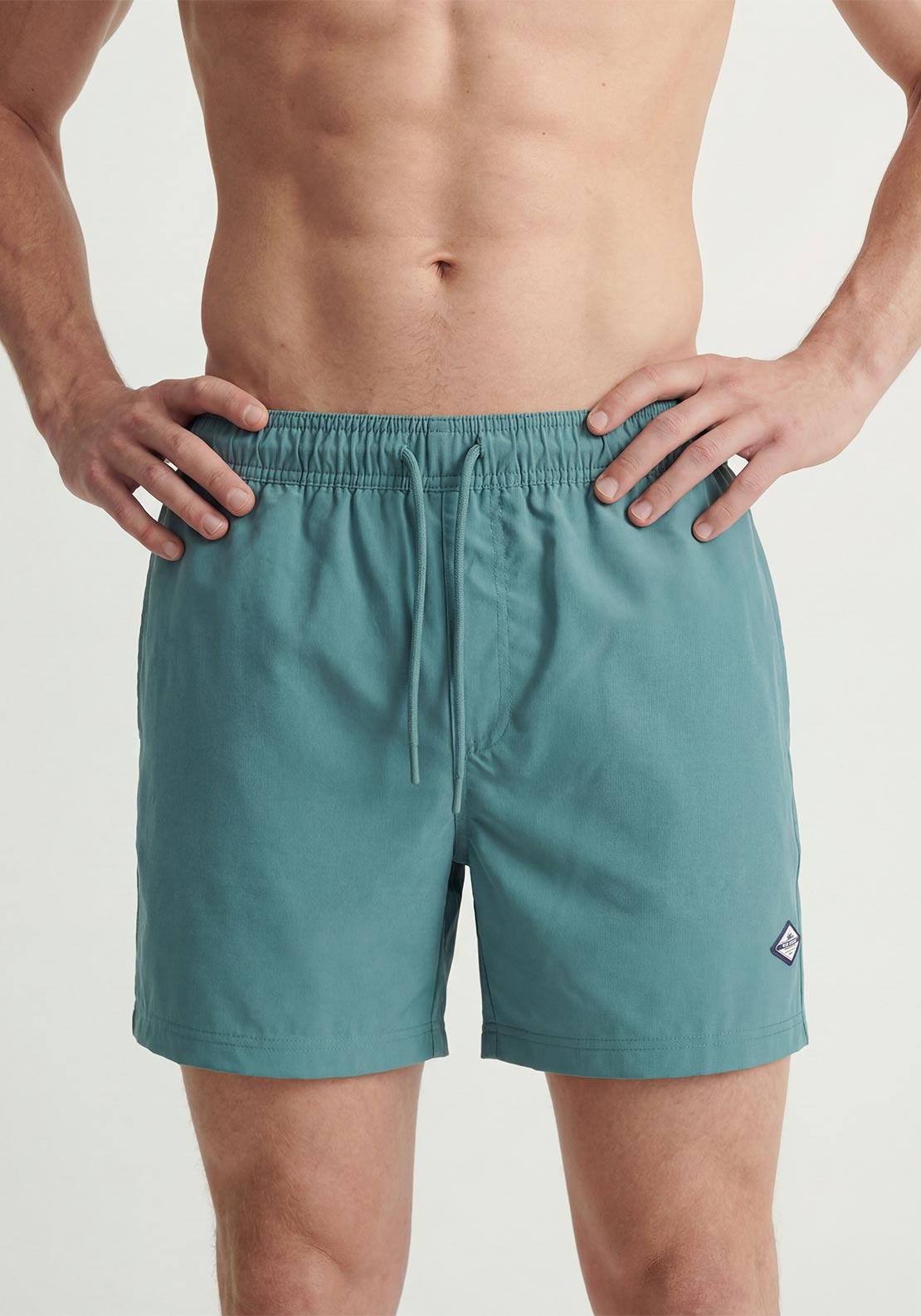 Jack & Jones Maui Tropic Swim Shorts, Teal