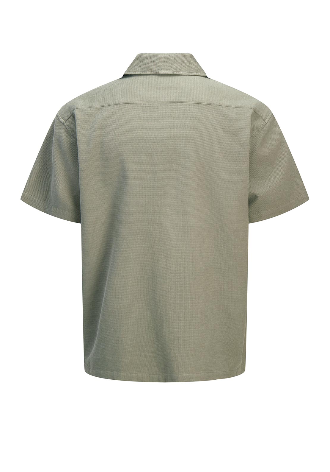 Jack & Jones Mini Boy Global Waffle Short Sleeve Shirt, Green