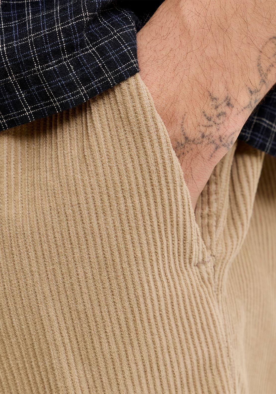 Jack & Jones Bill Corduroy Shorts, Beige