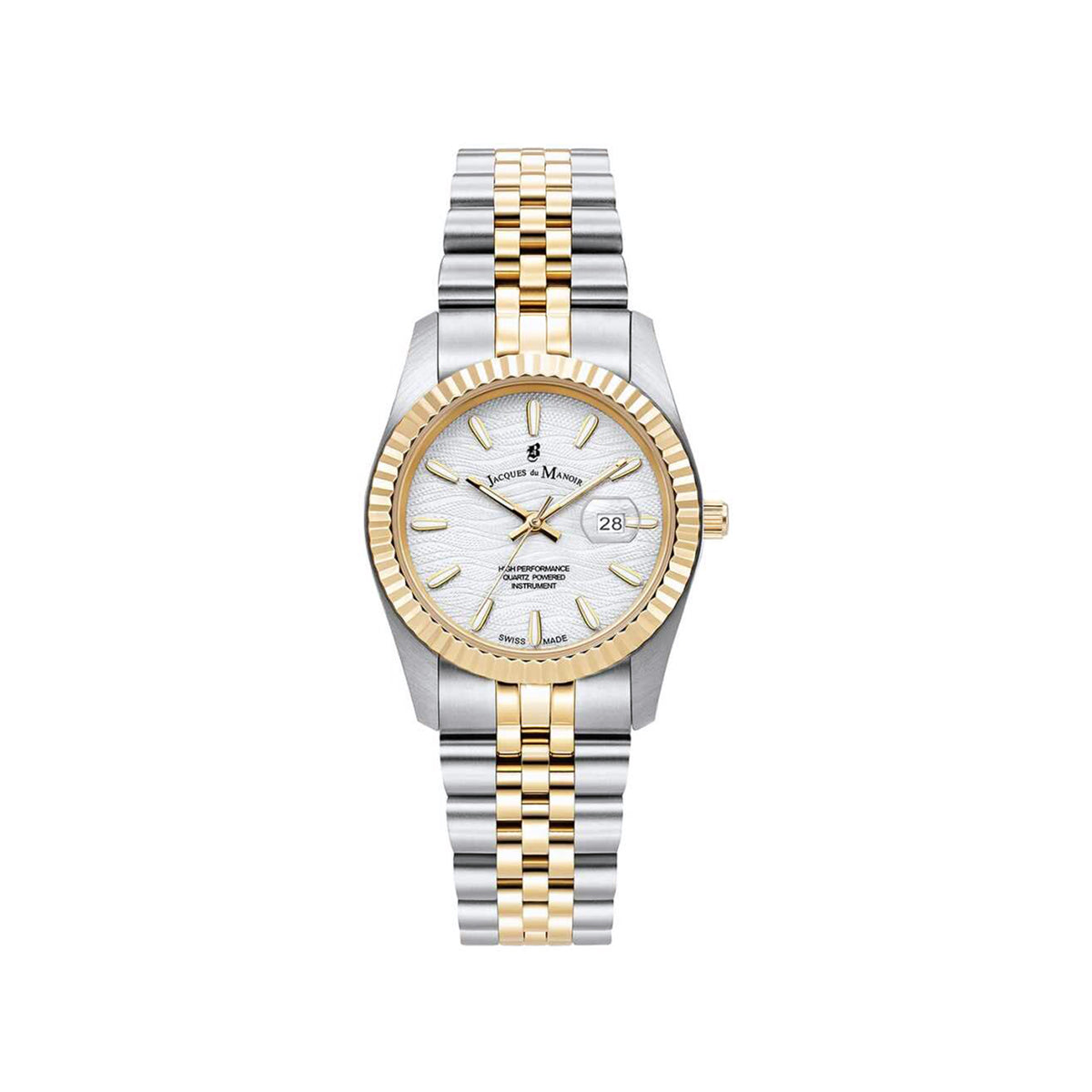 Jacques Du Manoir Ladies Inspiration Passion Watch, Silver & Gold