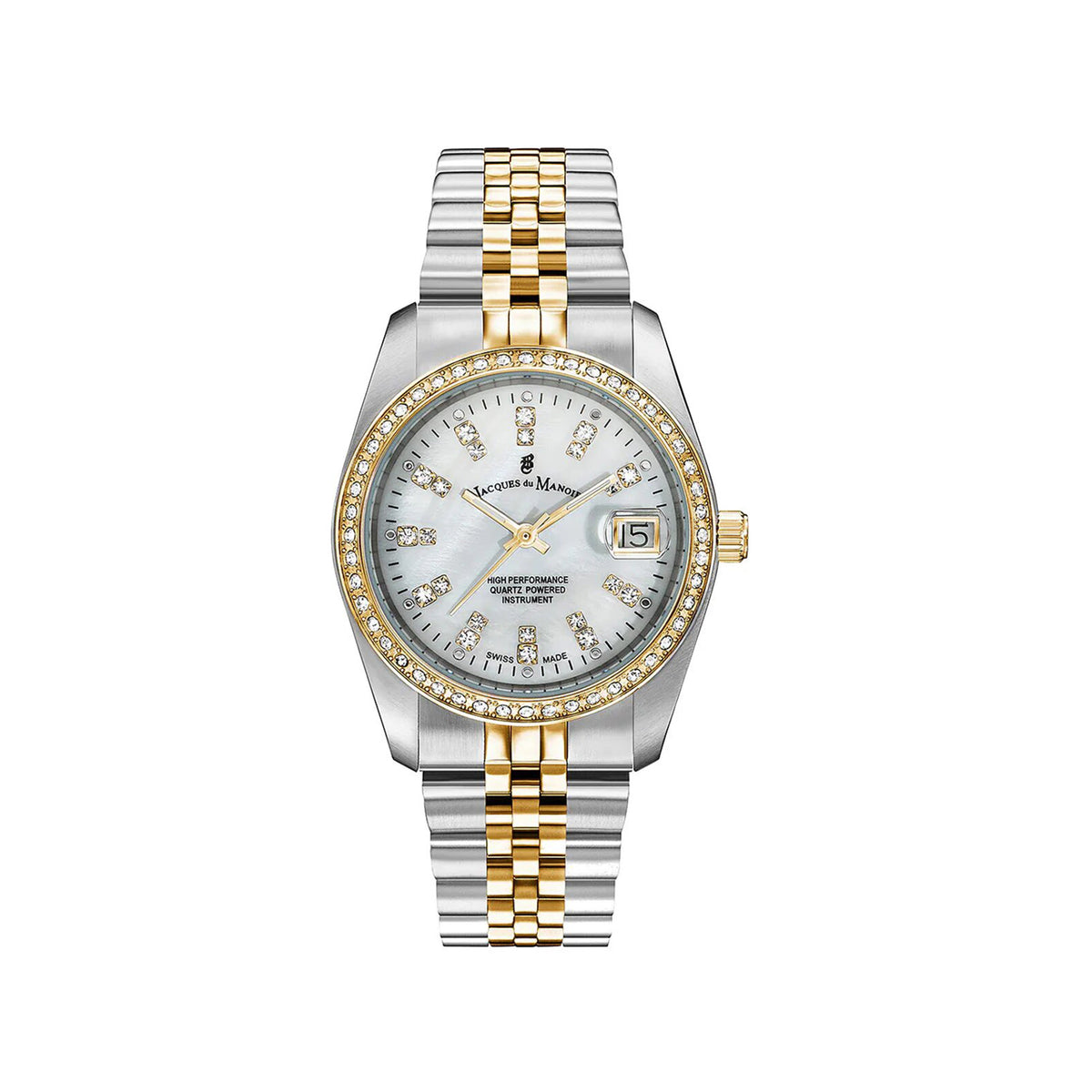 Jacques Du Manoir Ladies Inspiration Watch, Gold & Silver