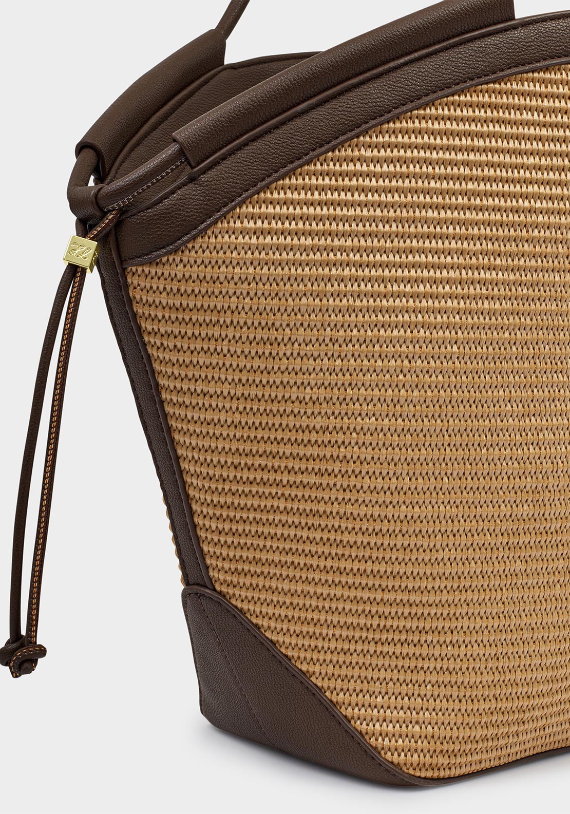 Katie Loxton Florence Tote Bag, Beige & Chocolate