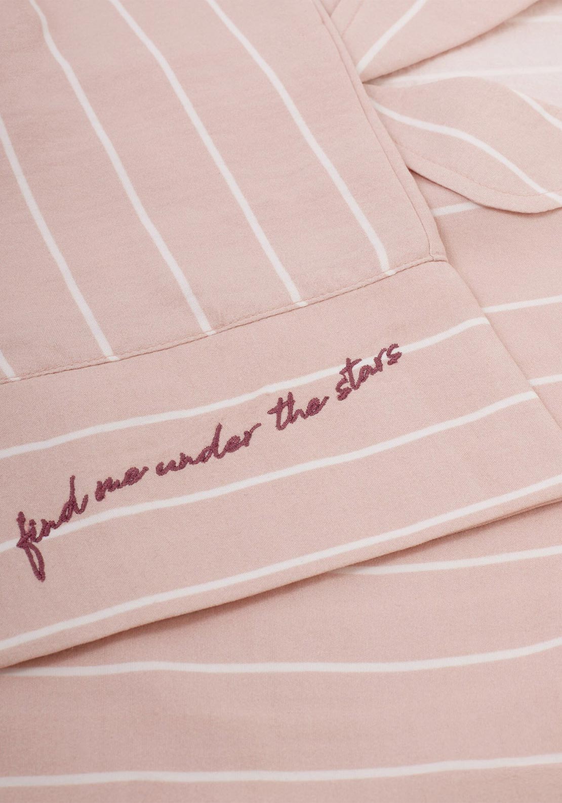 Katie Loxton Stripe Pyjama Set, Pink