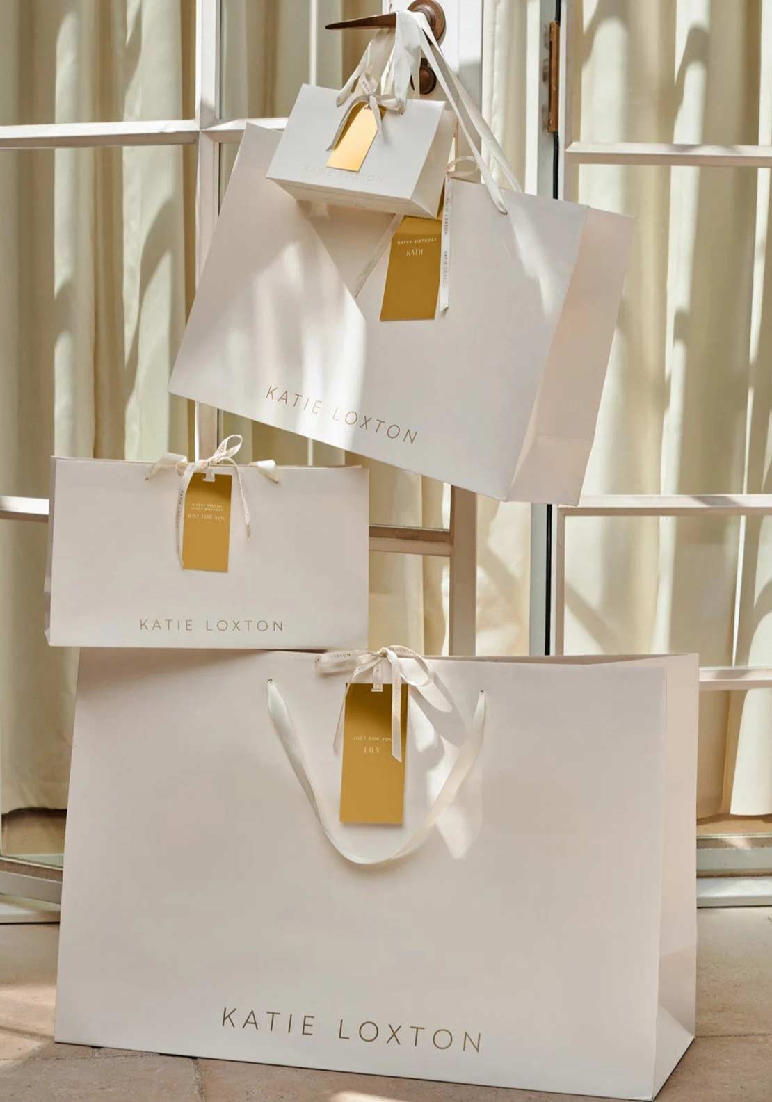 Katie Loxton Soho Large Makeup & Wash Bag, Warm Taupe