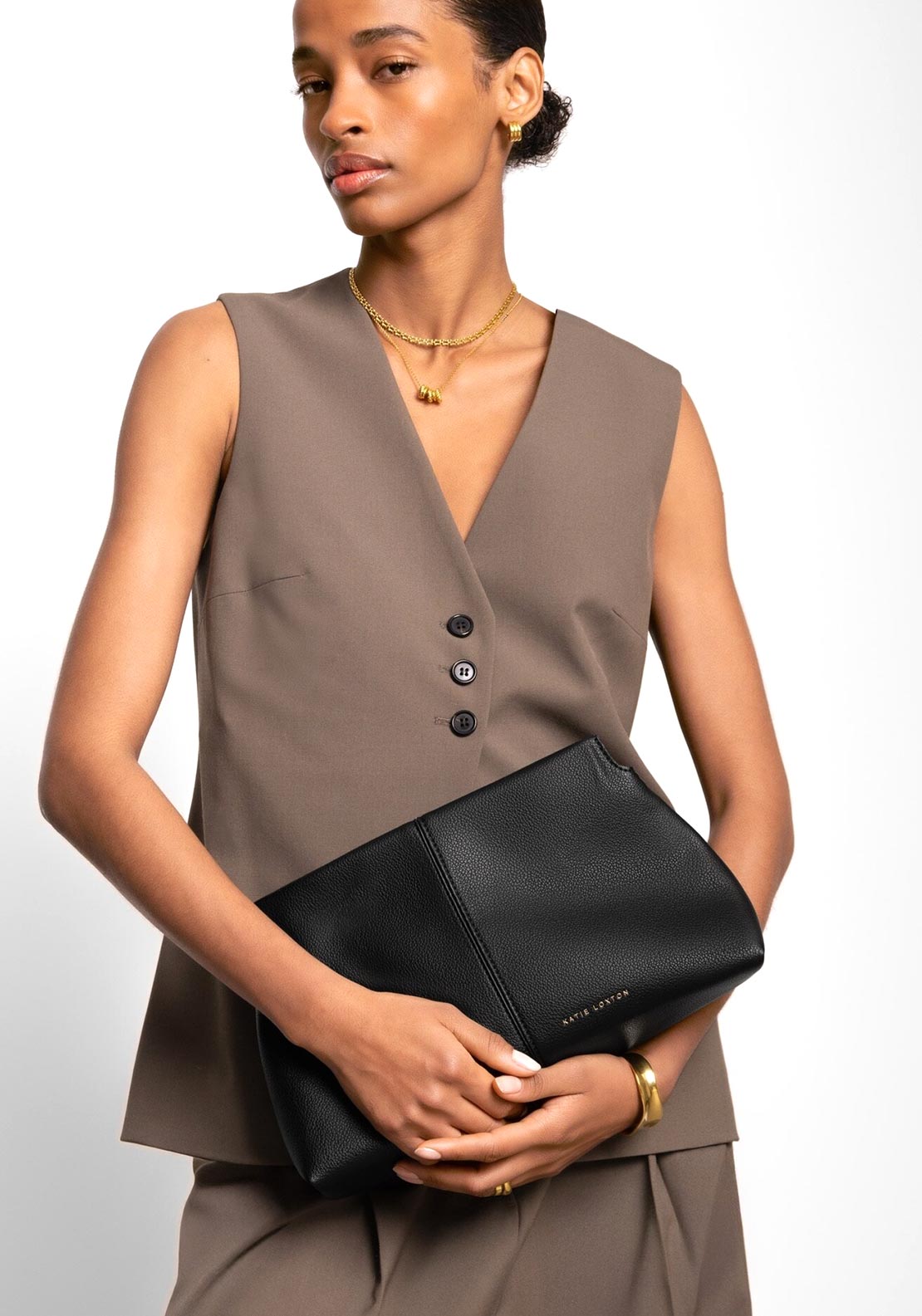 LALA CLUTCH Black