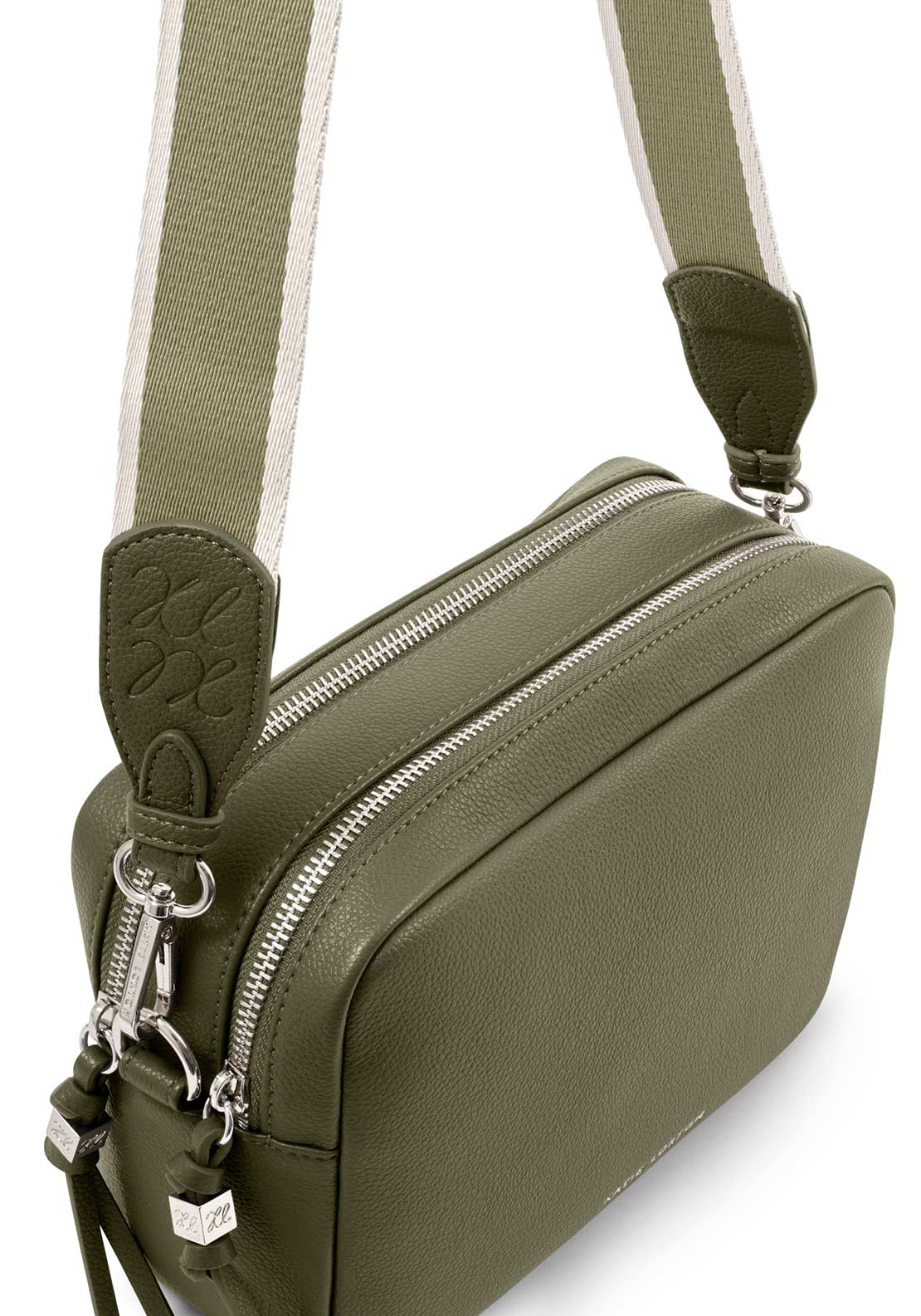 Katie Loxton Lottie Crossbody Bag, Khaki Green