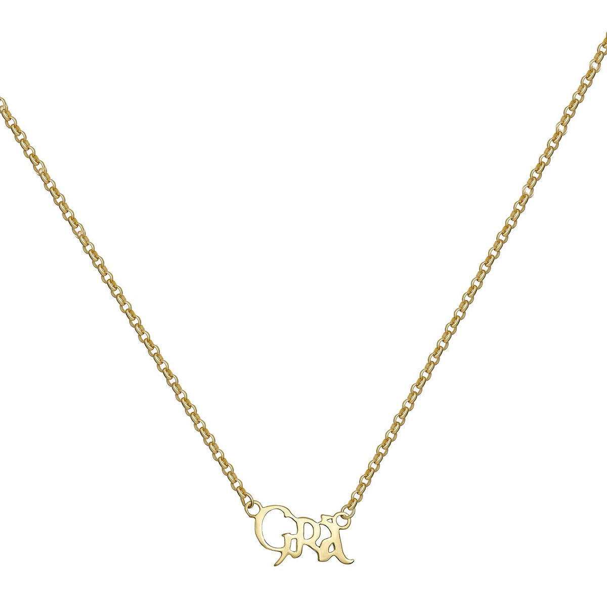 Kurate Gra Necklace, Gold