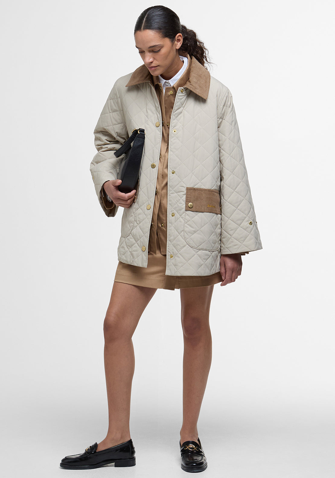 Barbour Corinne Quilted Jacket, Beige