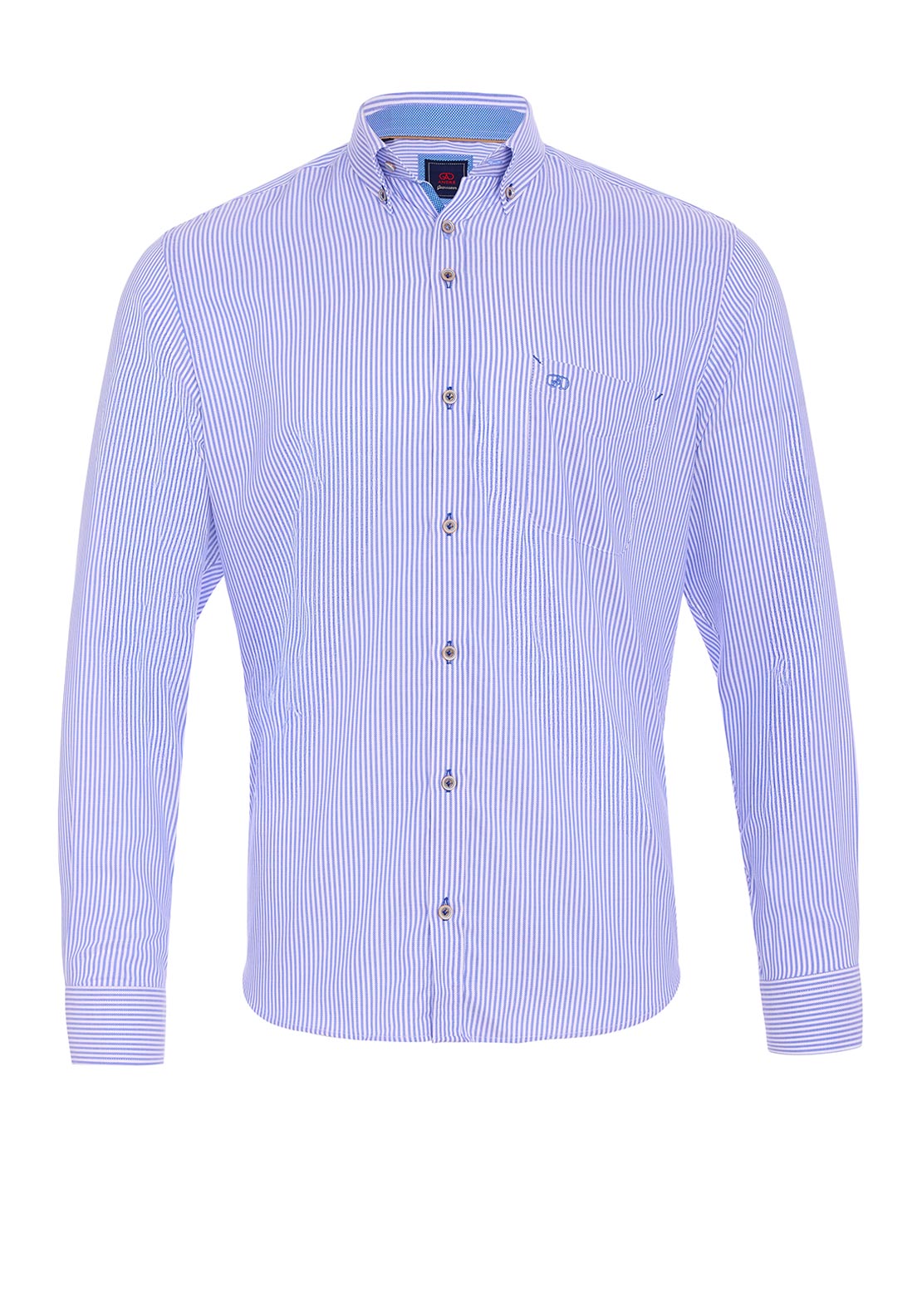 Andre Boyne Stripe Shirt, Blue