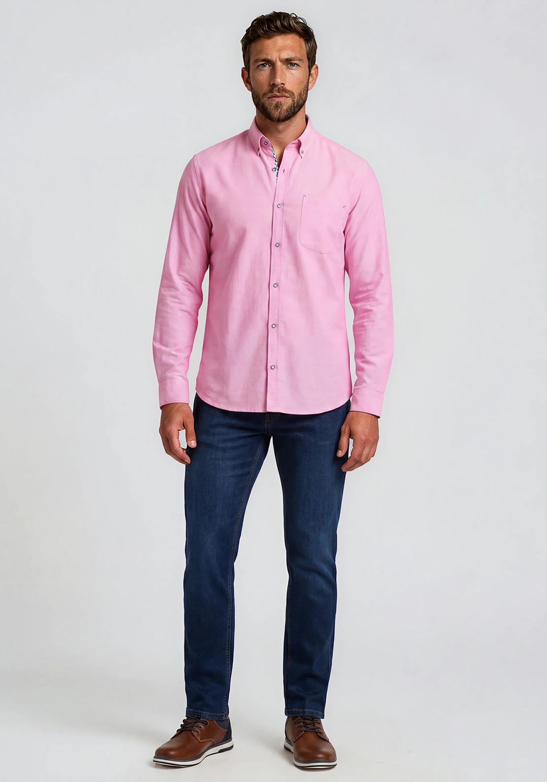 Andre Shannon Shirt, Pink
