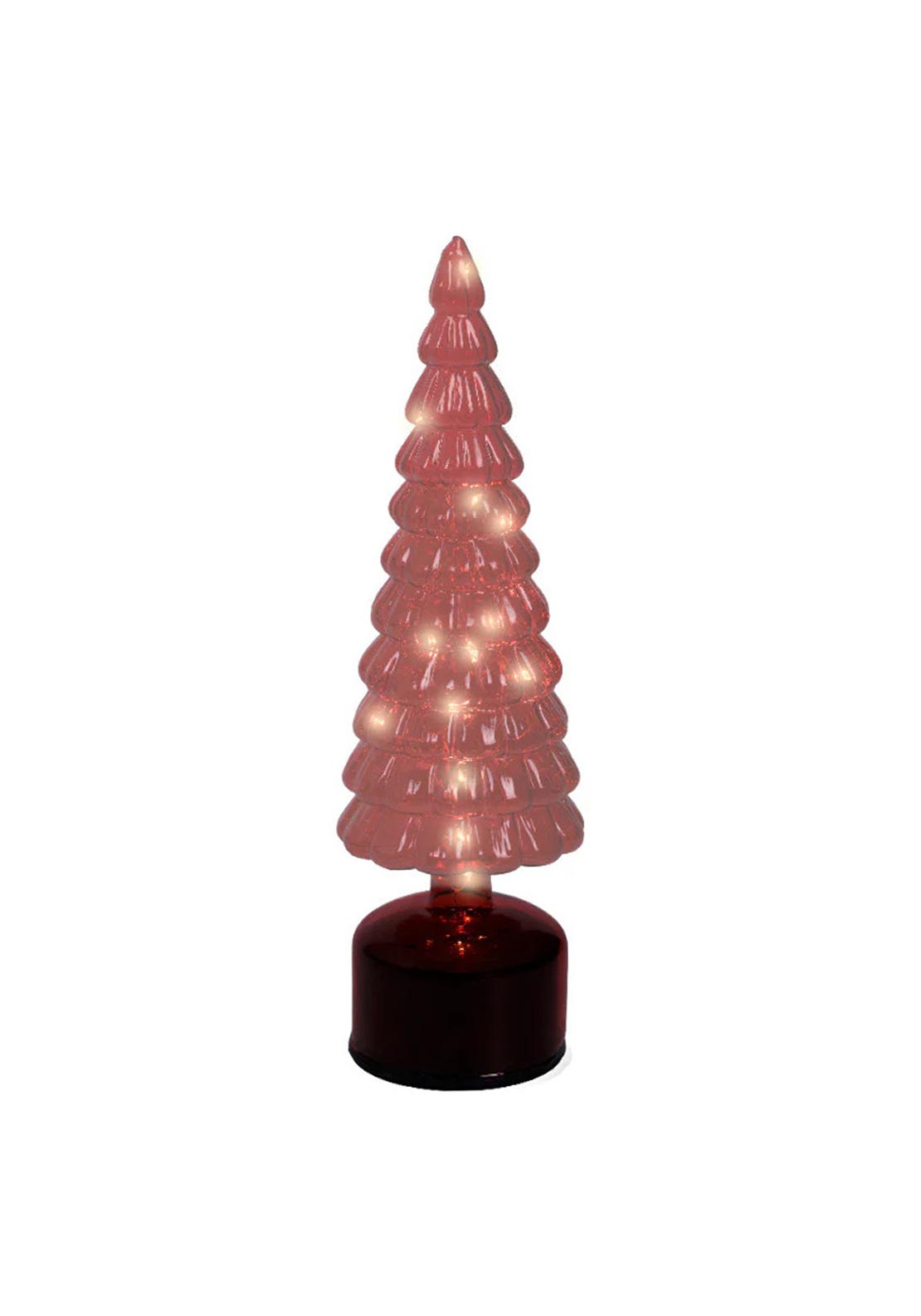 Lumineo Lit Glass Tree with Flashing Effect