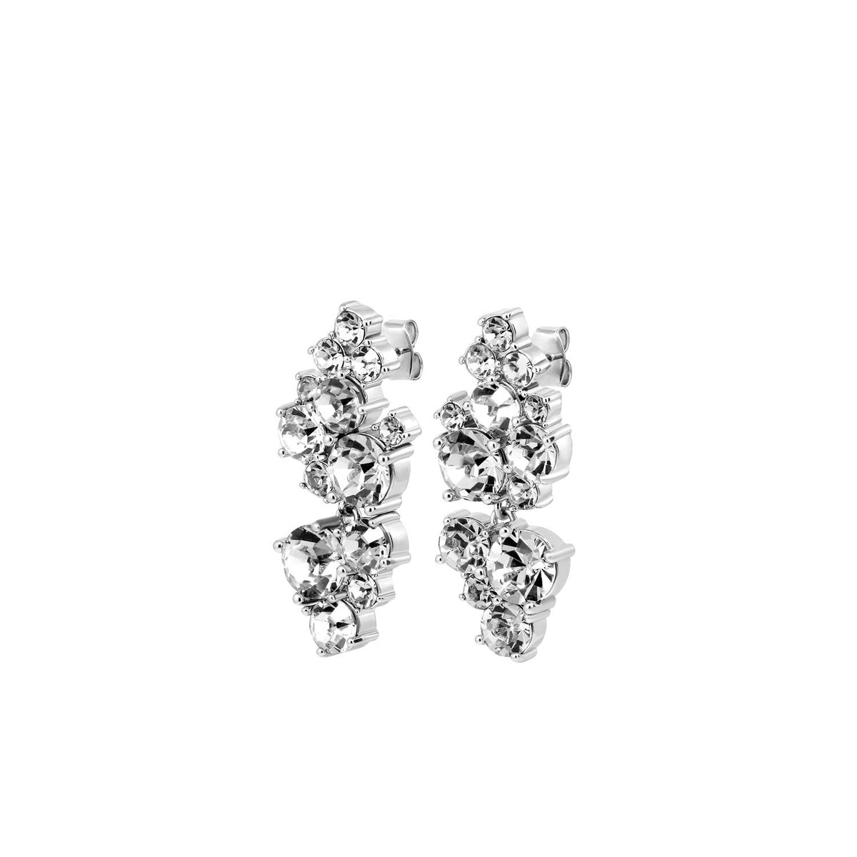Dyrberg/Kern Marigold Drop Earrings, Silver