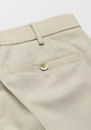 Meyer Roma Tropical Stretch Trousers, Neutral