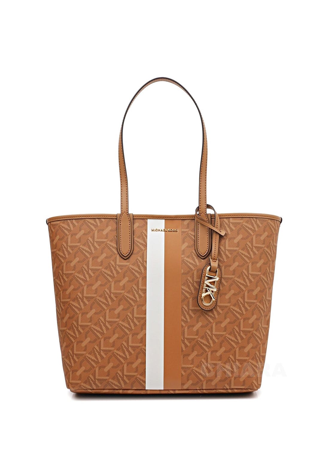 MICHAEL Michael Kors Eliza Stripe Tote bag, Tan McElhinneys