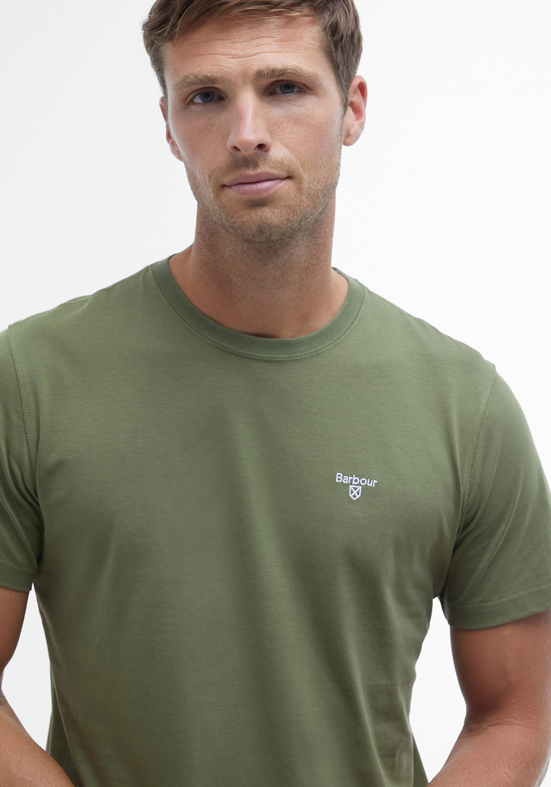 Barbour Men’s Essential Sports T-Shirt, Burnt Olive