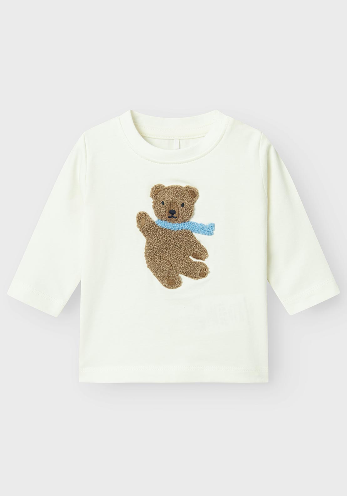 Name It Baby Boy Solve Long Sleeve Top, Jet Stream