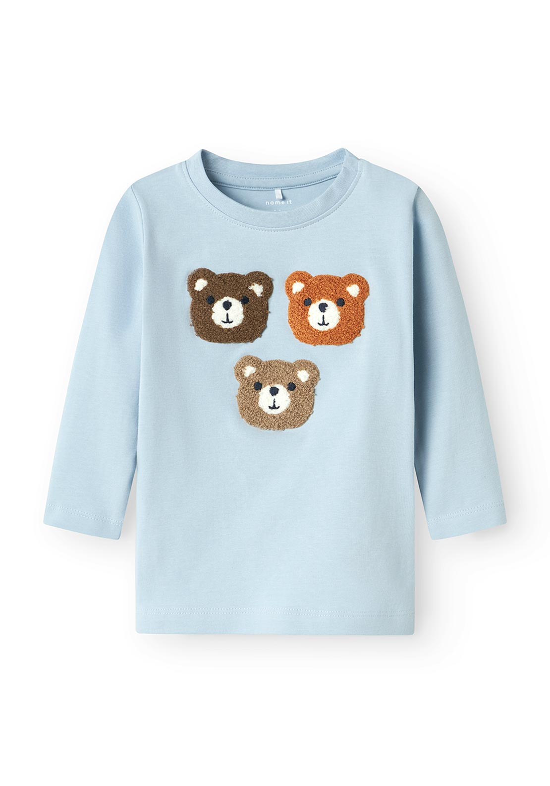 Name It Baby Boy Solve Long Sleeve Top, Blue