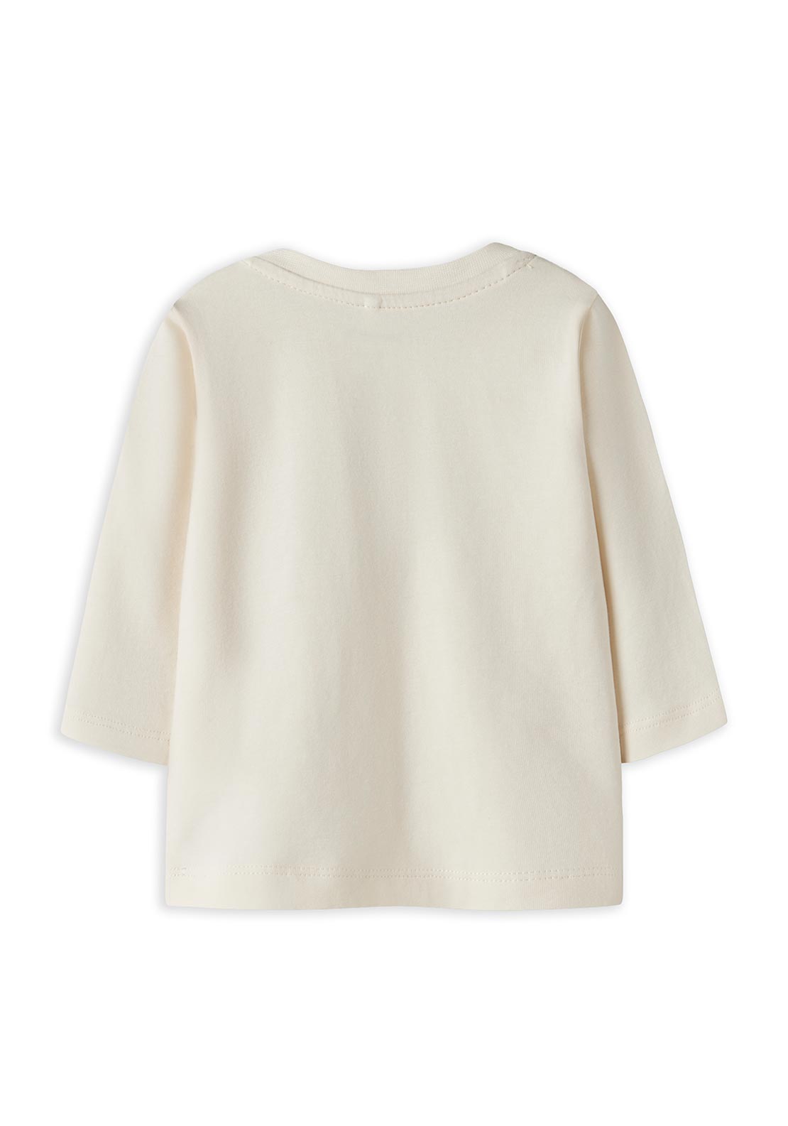 Name It Baby Boy Laurids Farm Long Sleeve Top, Cream