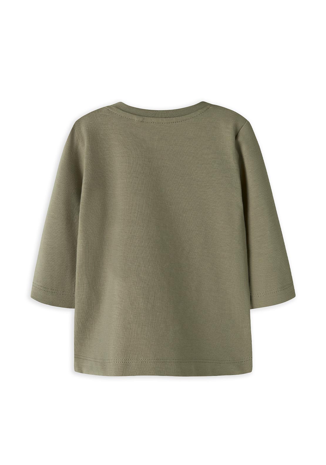 Name It Baby Boy Osmar Teddy Long Sleeve Top, Green