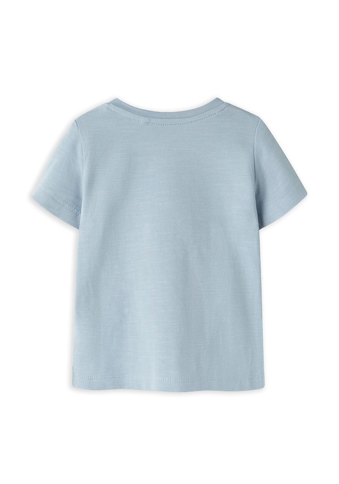 Name It Baby Boy Hole Giraffe Short Sleeve Tee, Blue